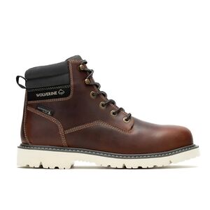 Wolverine Men's Dark Brown Leather Boots